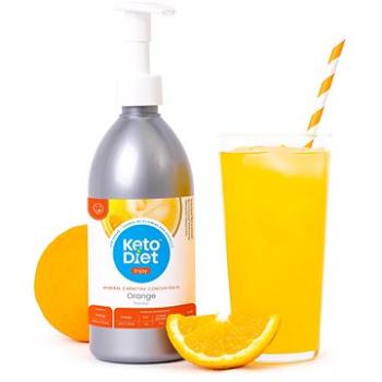 KetoDiet ENJOY Nápojový koncentrát – príchuť pomaranč (500 ml) (8594181012263)