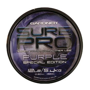 Gardner vlasec sure pro purple special edition fialová-priemer 0,28 mm / nosnosť 4,5 kg / návin 1540 m