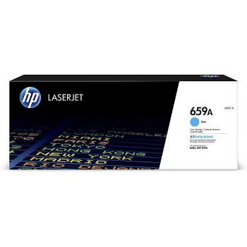 HP originál toner W2011A, cyan, 13000str., HP 659A, HP Color LaserJet Enterprise M856dn,M856x,Color Laser, O, azurová