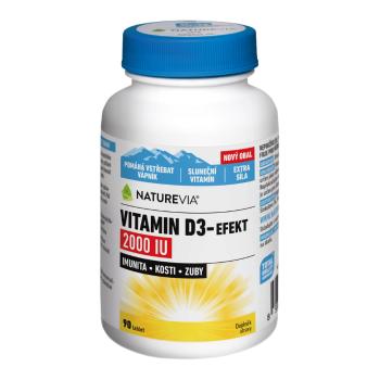 NATUREVIA Vitamín D3-Efekt 2000I.U. 90 tabliet