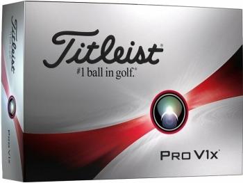 Titleist Pro V1x 2023 White High Numbers High Numbers Golfové lopty