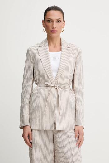 Sako Liu Jo béžová farba, jednoradové, vzorované, WA5400.T4305