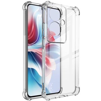 IMAK Ochranný silikónový obal pre Oppo Reno11 F 5G priehľadný