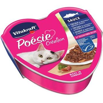 Vitakraft Cat mokré krmivo Poésie Création treska, cestoviny, paradajka 85 g (4008239353245)