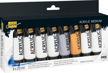 Kreul 85931 Štruktúrovacia pasta 8 x 20 ml