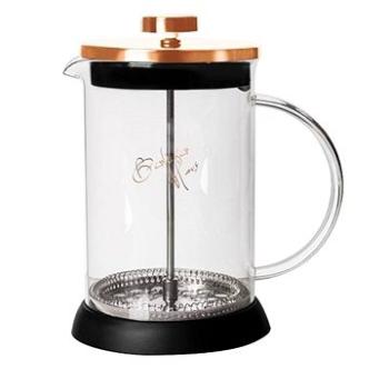 BerlingerHaus Kanvička na čaj a kávu French Press 350 ml Rosegold Metallic Line (BH-1493)