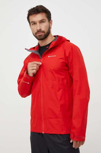 Nepremokavá bunda Montane Spirit Lite pánska, červená farba, gore-tex, MSPLJ15