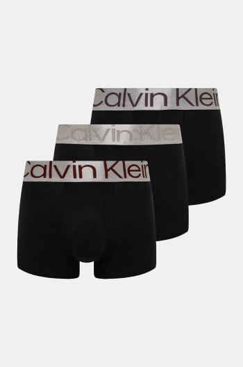 Boxerky Calvin Klein Underwear 3-pak pánske, čierna farba