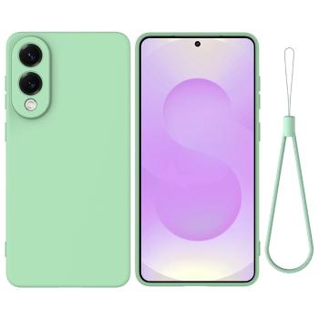 RUBBER Ochranný kryt pre Samsung Galaxy S25 Edge zelený