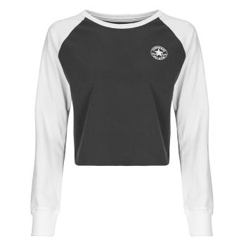 Converse  RAGLAN LONG-SLEEVE TOP  Tričká s dlhým rukávom Biela