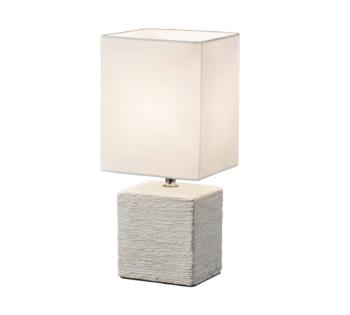 Stolová lampa Reality Ping biela R50131001