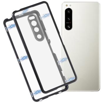 Magnetický kryt 360 pre Sony Xperia 5 IV čierny