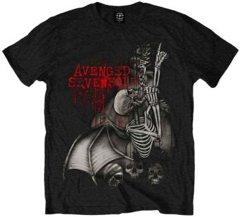 Avenged Sevenfold Tričko Spine Climber Unisex Black 2XL