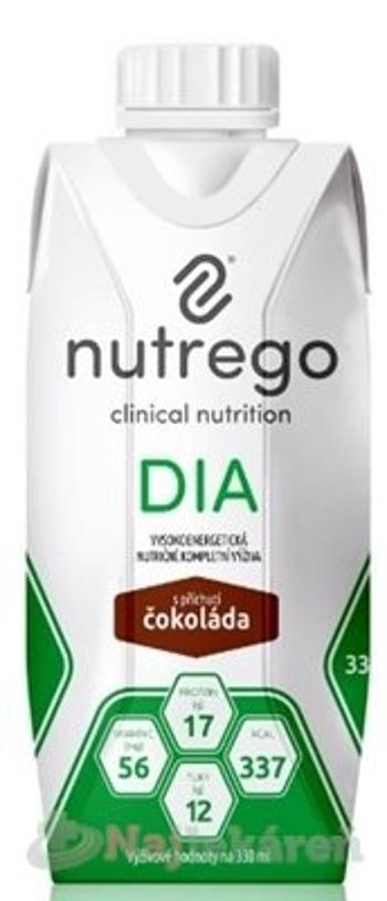 Nutrego DIA Čokoláda tekutá výživa 12 x 330 ml