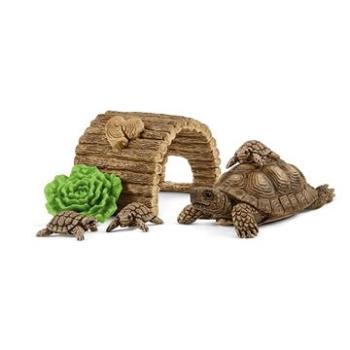 Schleich 42506 Korytnačia rodinka s domčekom (4059433292496)