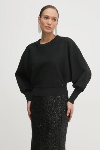 Sveter Guess VERA dámsky, čierna farba, tenký, W5RR27 Z2Q42