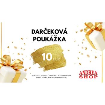 NOVA ESHOP Poukazka ANDREASHOP (platnost 6 mesiacov) 10,- Euro