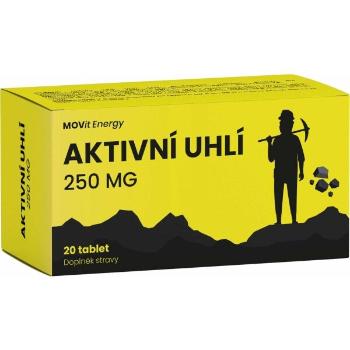 MOVIT ENERGY MOVIT AKTIVNÍ UHLÍ 250 MG 20 TABLET Doplněk stravy, , velikost