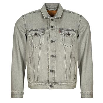 Levis  THE TRUCKER JACKET  Džínsové bundy Šedá