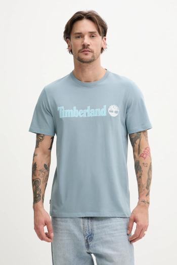 Bavlnené tričko Timberland pánske, s potlačou, TB0A5UPQ7581