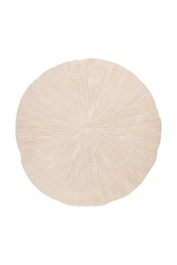 Nástenná dekorácia home & lifestyle 47 x 6 x 47 cm béžová farba