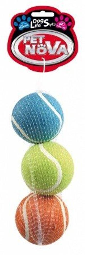 Pet Nova TENNIS-BALL tenisové loptičky pre psy 3ks