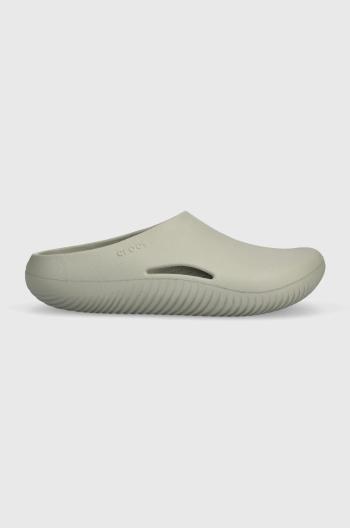 Šľapky Crocs Mellow Clog šedá farba, 208493
