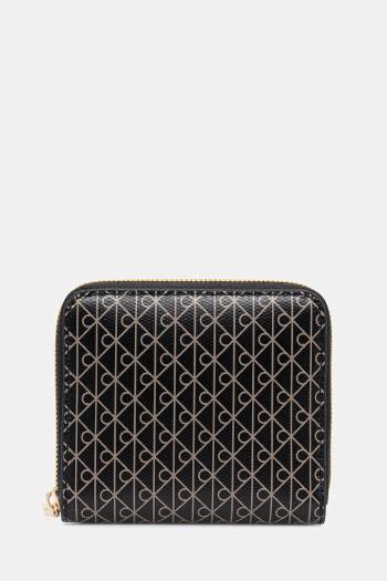 Peňaženka Calvin Klein dámska, čierna farba, LV04F1089G