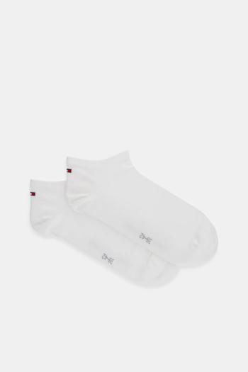 Ponožky Tommy Hilfiger 2-pak pánske, biela farba, 342023001