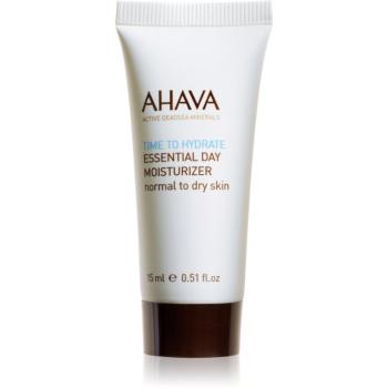 AHAVA Time To Hydrate denný hydratačný krém pre normálnu až suchú pleť 15 ml