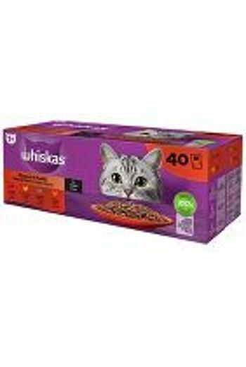 Kapsuly Whiskas. Jadro klas.výber š. 40x85g + Množstevná zľava