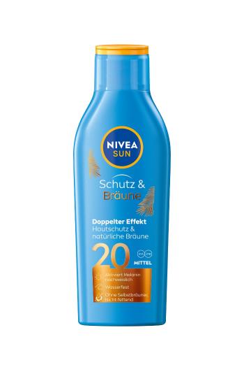 Nivea Intenzívne mlieko na opaľovanie SPF 20 Sun (Protect & Bronze Sun Lotion) 200 ml
