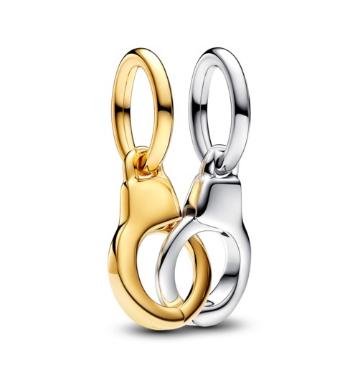 Pandora Dvojitý bicolor prívesok Putá Shine Moments 763435C00