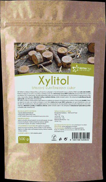 NUTRICIUS Xylitol Brezový cukor 500 g