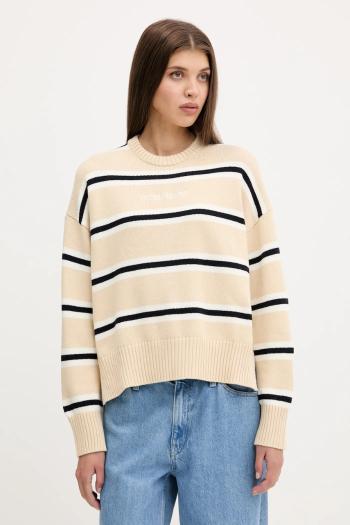 Bavlnený sveter Guess Jeans modrá farba, ľahké, W4BR09 Z3HM1