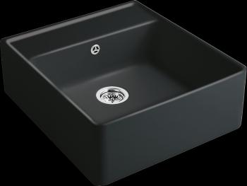 VILLEROY & BOCH VILLEROY & BOCH - Keramický drez Villeroy &amp; Boch modulový, 632061R7, Pure Black 632061R7