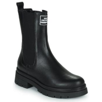 Meline  VZ1001-A-6257  Polokozačky Čierna