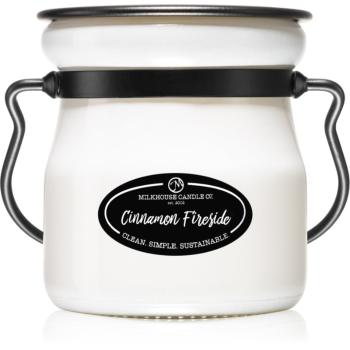 Milkhouse Candle Co. Creamery Cinnamon Fireside vonná sviečka Cream Jar 142 g