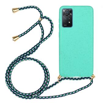 ROPE Kryt so šnúrkou Xiaomi Redmi Note 11 Pro / 11 Pro 5G svetlozelený