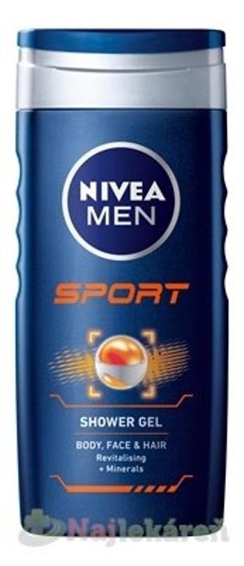 NIVEA MEN SPRCHOVÝ GÉL SPORT 250ml