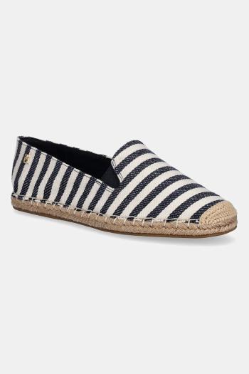 Espadrilky Tommy Hilfiger NAUTICAL STRIPE ESPADRILLE tmavomodrá farba, FW0FW08653