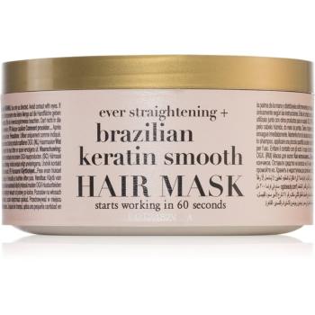 OGX Brazilian Keratin Smooth kisimító maszk keratinnal 300 ml