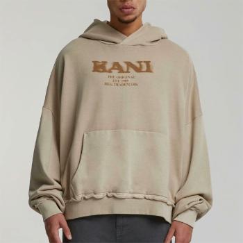 Mikina Karl Kani RETRO SPRAYED Hoodie Sand - L