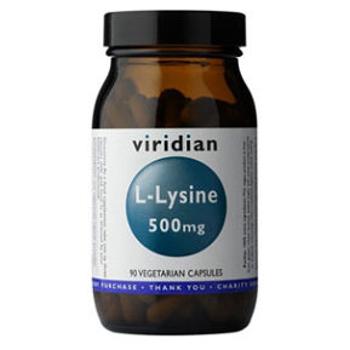 VIRIDIAN Nutrition L-Lysine 90 kapsúl