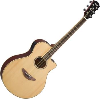 Yamaha APX600 Natural Elektroakustická gitara Jumbo