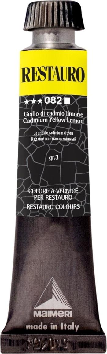 Maimeri Varnish Restauro Reštauračná farba Cadmium Yellow Lemon 082 20 ml 1 ks