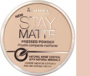 RIMMEL London Stay Matte Powder púder 005 Silky Beige 14 g