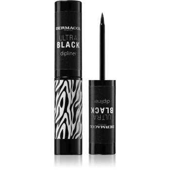 Dermacol Black Sensation Ultra Black tekuté linky na oči odtieň Black 2.8 ml