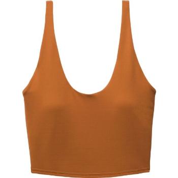 PrAna CHAKARA CROP TOP Női top, barna, méret