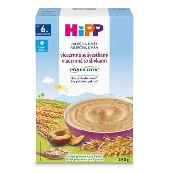 HIPP Praebiotik mliečna kaša viaczrnná so slivkami BIO 250 g